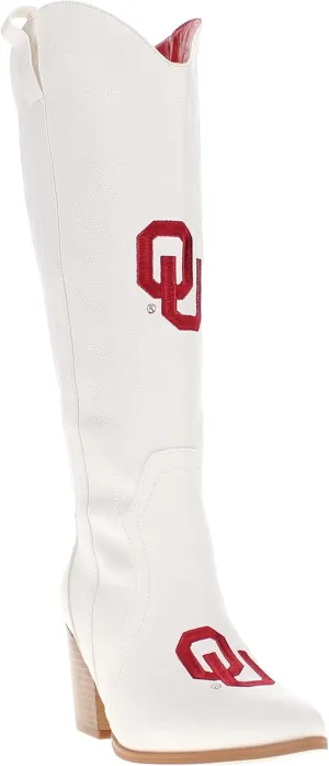 Vaccari Women's Blair Premium PU Leather NCAA Athletics Tall Top Cowboy Boots