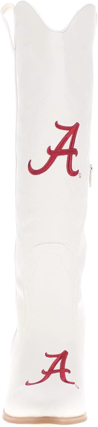 Vaccari Women's Blair Premium PU Leather NCAA Athletics Tall Top Cowboy Boots