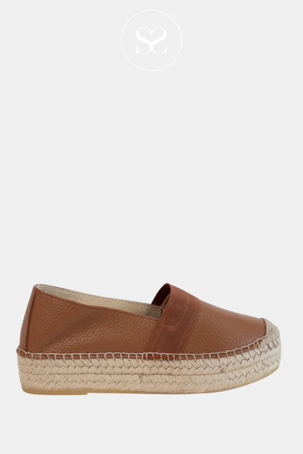 VIGUERA 2193 TAN LEATHER PULL ON SHOES