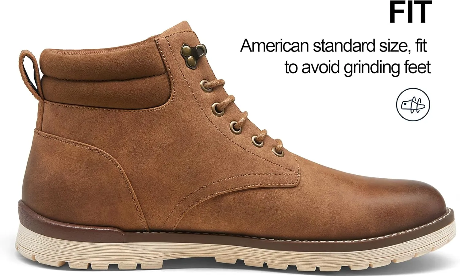 Vostey Men's Boots Hiking Boots Casual Boots for Men