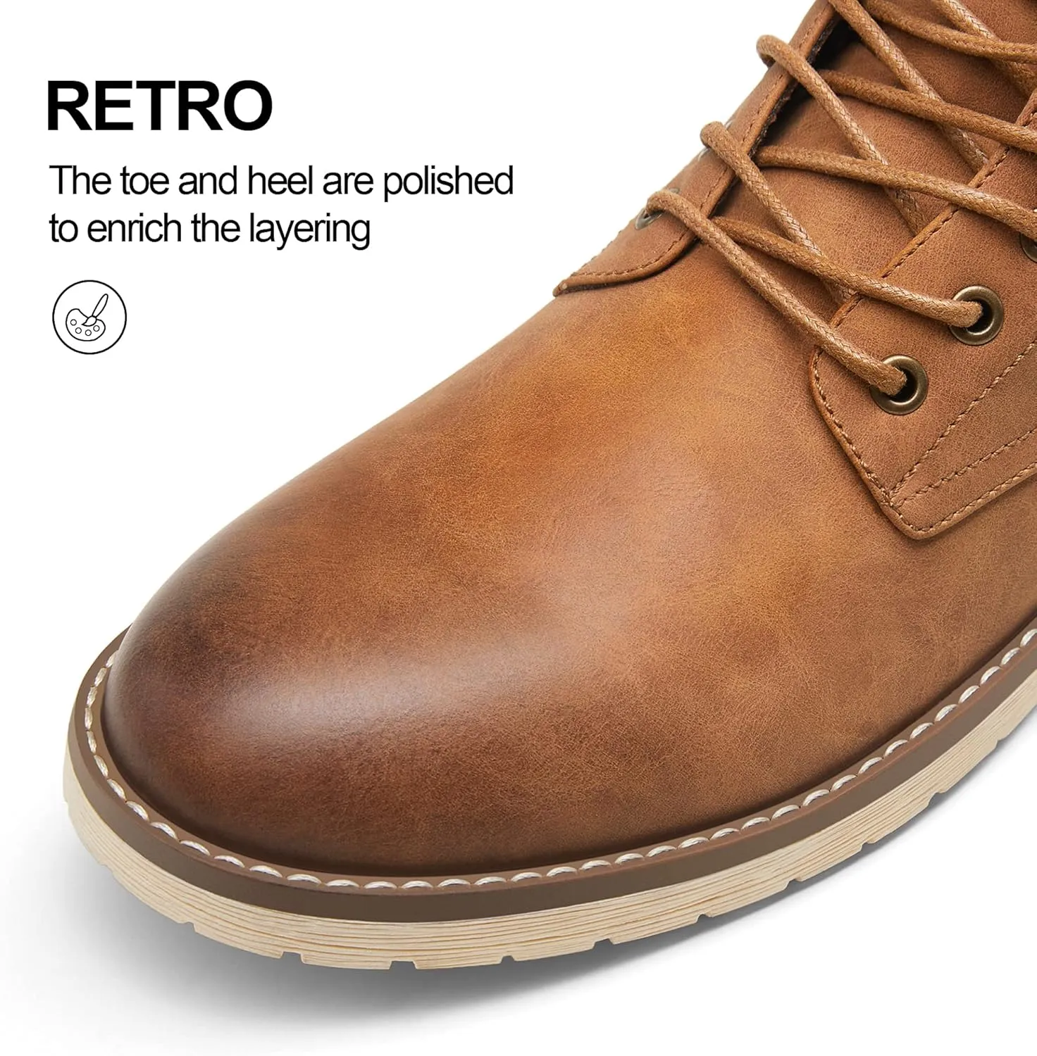 Vostey Men's Boots Hiking Boots Casual Boots for Men