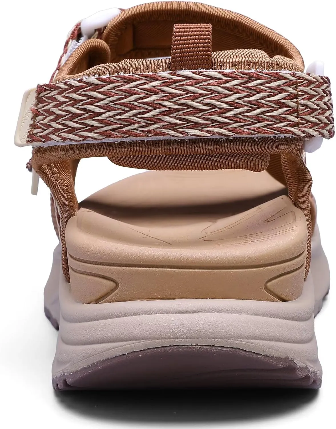 WateLves Womens Orthopedic Walking Sandals Summer Casual Outdoor Hiking Water Platform Sandals with Adjustable Strap Comfortable Plantar Fasciitis Arch Support