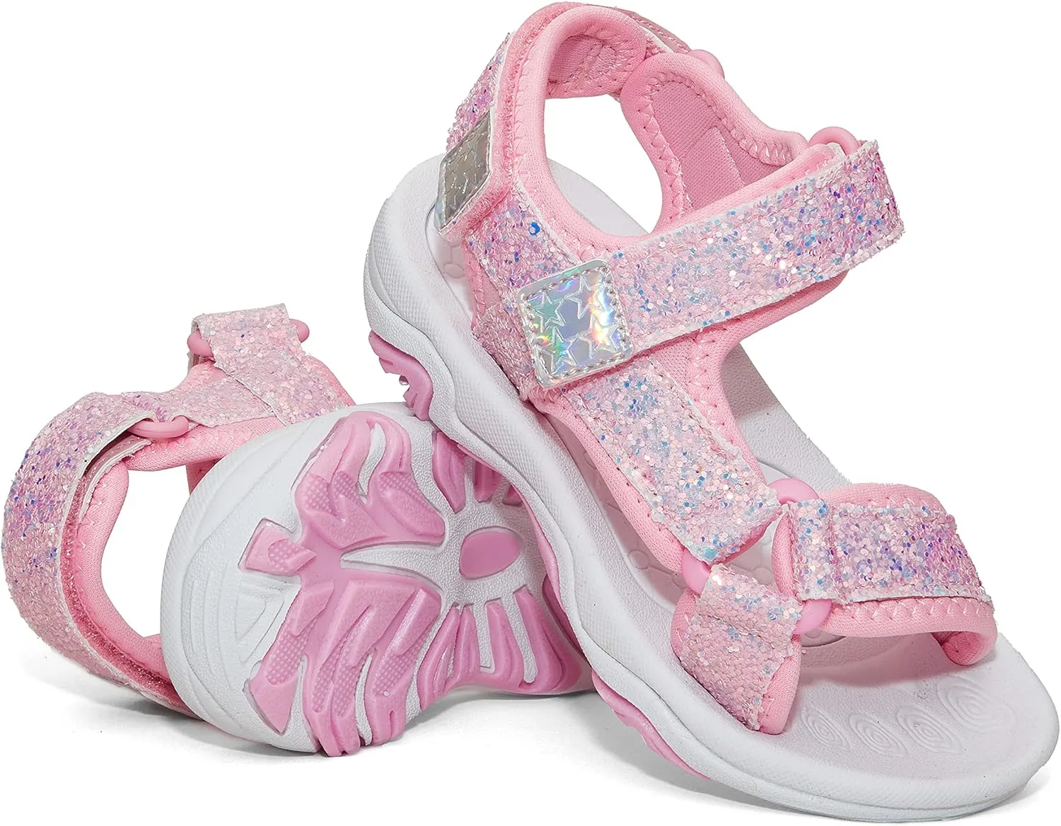 Weestep Girls Boys Comfort Sandals Adjustable Straps for Toddlers Little Kid