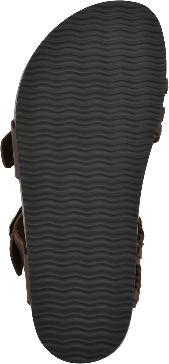 WHITE MOUNTAIN Women's Haziest Braided Signature Comfort-Molded Footbed Sandal