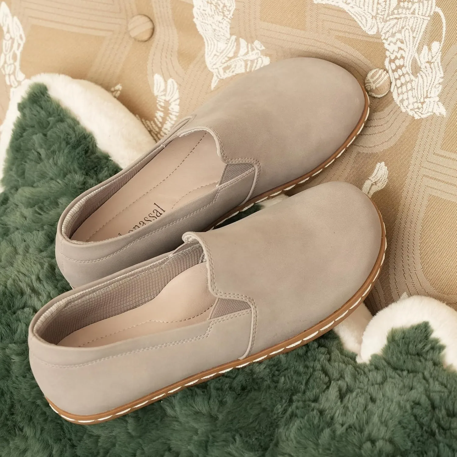 Women Barefoot Dress Shoes Comfortable Walking Loafers