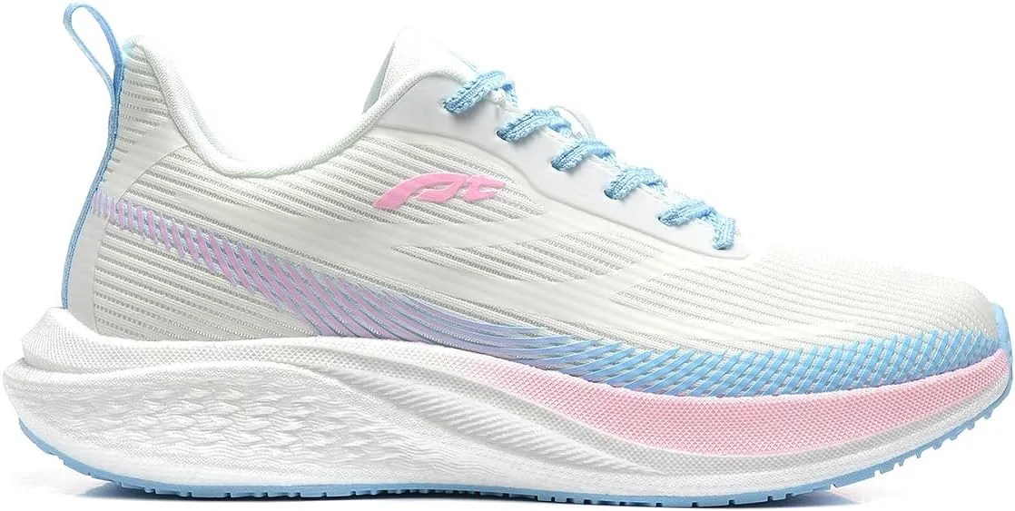 ‌Women's Breathable Mesh Running Shoes - Lightweight Gym Training Sneakers with Soft Cushioned Midsole, Tie-Up Lace Design for Jogging, Walking & Cross-Training