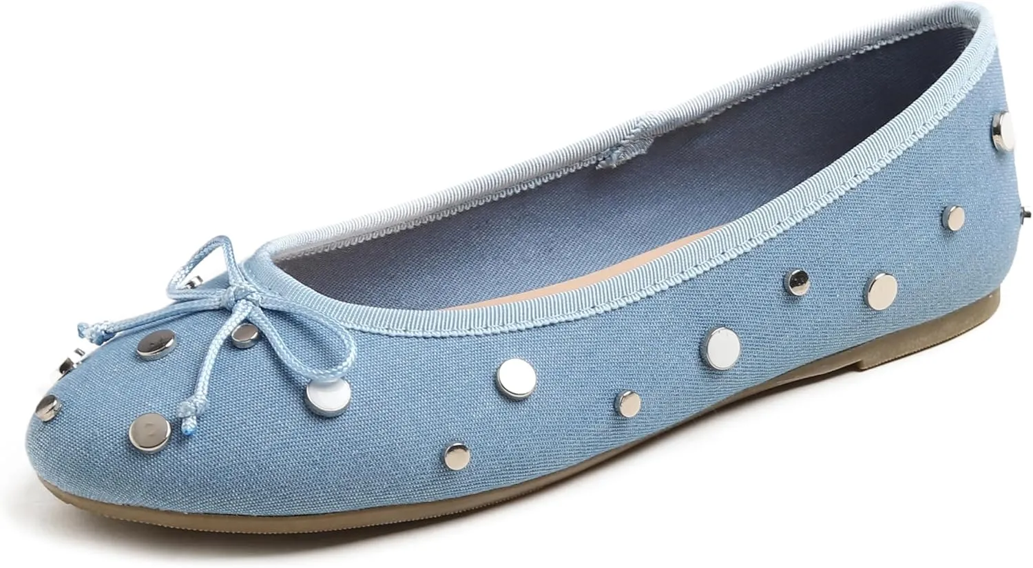Women's Colorful Printing Ballet Flats Memory Foam Cushioned Floral Soft Slip On