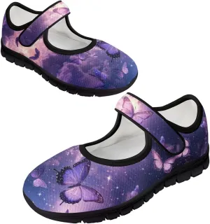 Women's Lightweight Shoes Single Buckle Fashion Casual Shoes Breathable Mesh Sneakers Comfortable Walking Shoes for Holidays US Size 5.5-10