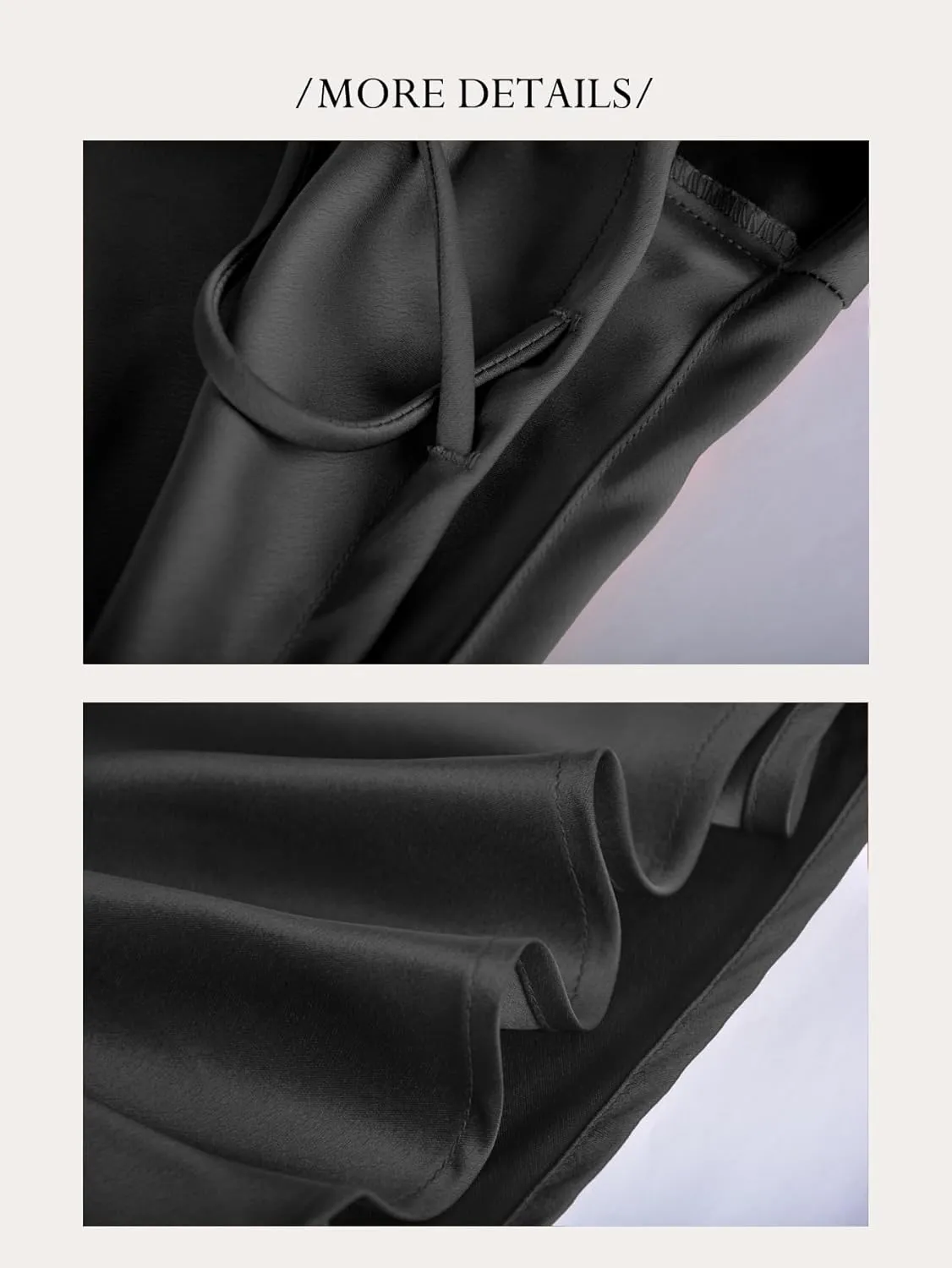 Womens Satin Silk Maxi Skirts Drawstring Flared Casual A-Line Long Skirt for Women