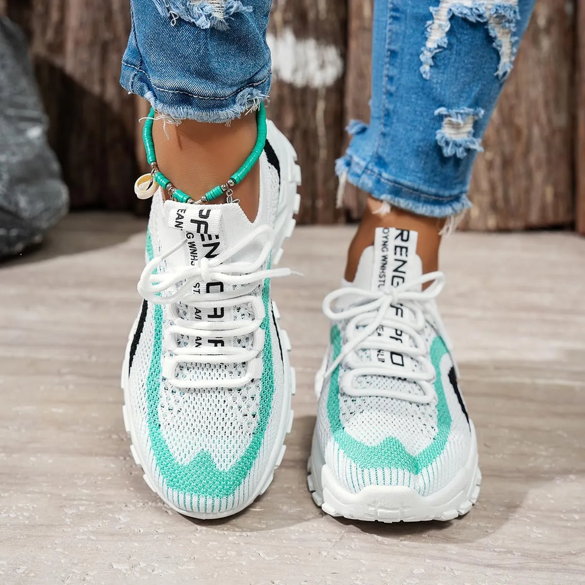 Womens Sneakers Breathable Walking Shoes Women - Lightweight Anti-Slip Tennis Shoes for Gym, Travel & Daily Wear, Comfortable Casual Shoes for Women