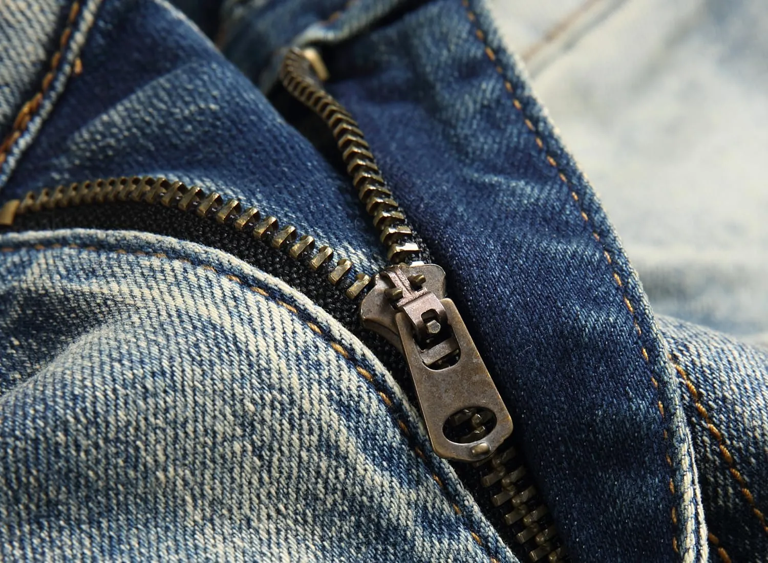 XIMXIMMTIAN Men's Biker Moto Washed Distressed Slim Fit Straight Jeans Denim…