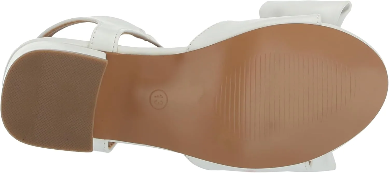 YOKI Girl's Bow Tie Sandal Pump