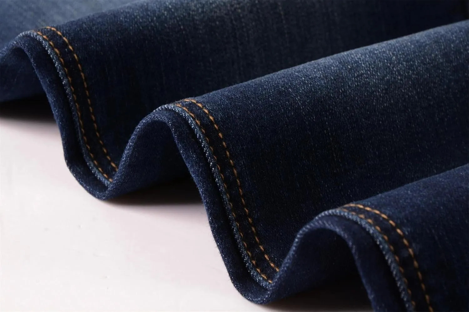 ZLZ Blue Black Ripped Distressed Jeans for Men Slim Fit, Men's Fashion Design Streetwear Destroyed Jeans Pants Stretch Fit