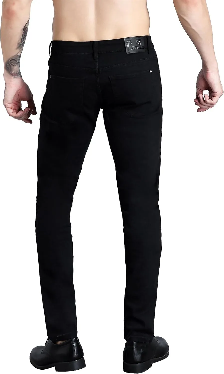 ZLZ Men's Skinny Slim Fit Stretch Comfy Fashion Denim Jeans Pants