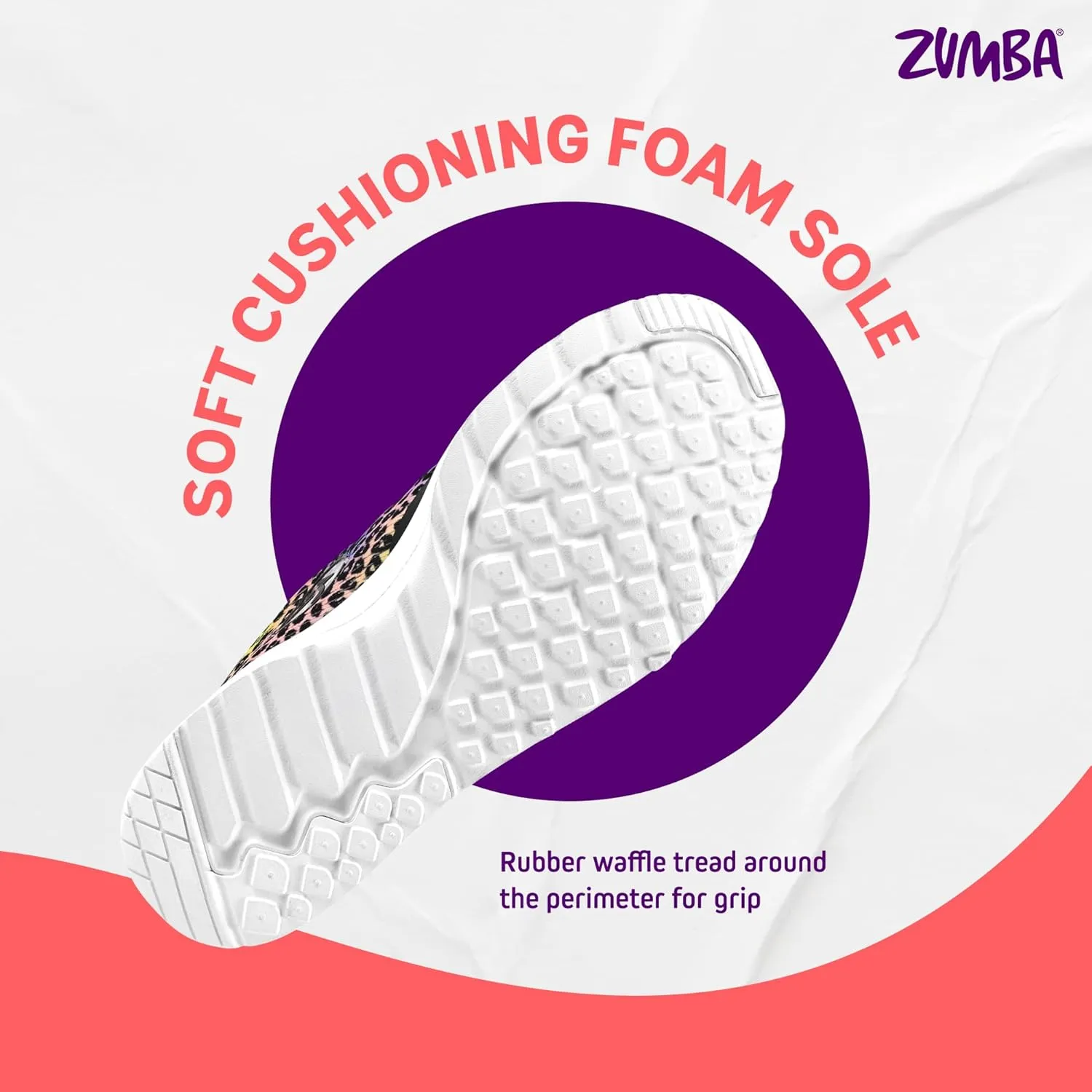 ZUMBA Air Funk Women’s Dance Shoes, Mid-Top Fitness Sneakers